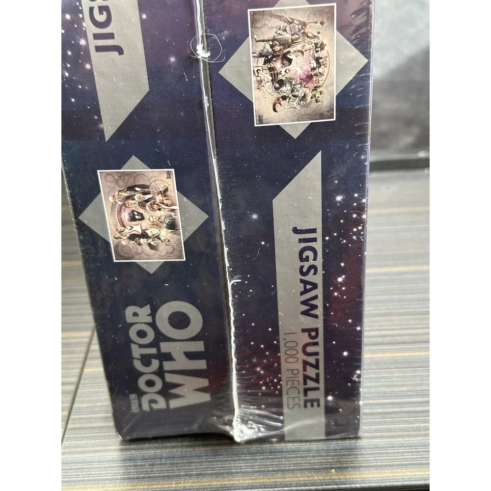 Doctor Who Sealed Vintage Lot Of 2 1000 Piece‎ Puzzles — VERY RARE- BRAND NEW